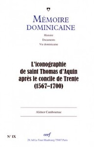 Image de L'ICONOGRAPHIE DE SAINT THOMAS D'AQUIN APRÈS LE CONCILE DE TRENTE