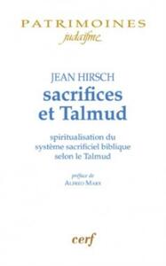 Image de SACRIFICES ET TALMUD