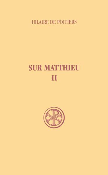 Picture of SC 258 SUR MATTHIEU - TOME 2