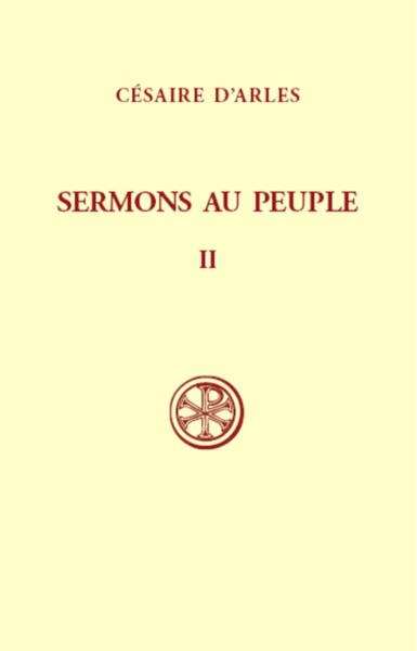 Picture of SC 243 SERMONS AU PEUPLE - TOME 2 (SERMONS 21-55)