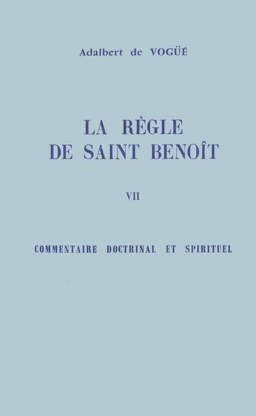 Picture of SC 297 LA REGLE DE SAINT BENOIT - TOME 7
