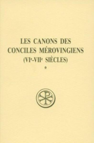 Picture of SC 353 LES CANONS DES CONCILES MEROVINGIENS - TOME 1