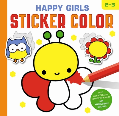 Picture of HAPPY GIRLS STICKER COLOR (2-3 ANS)