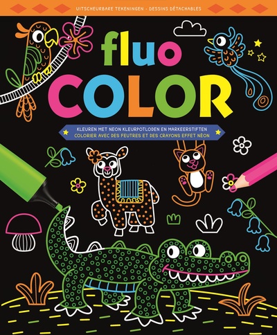 Picture of Fluo Color bloc de coloriage