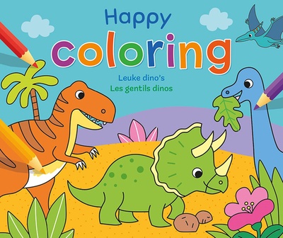 Image de Happy coloring - Les gentils dinos