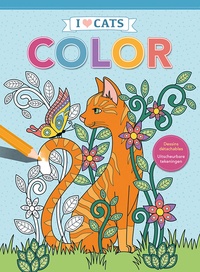 Picture of I love cats Color