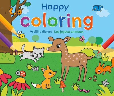 Picture of Happy coloring - les joyeux animaux