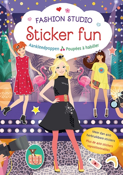 Picture of Fashion Studio Sticker Fun - Poupées à habiller