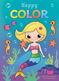 Picture of Happy color Sirène Bloc de coloriage