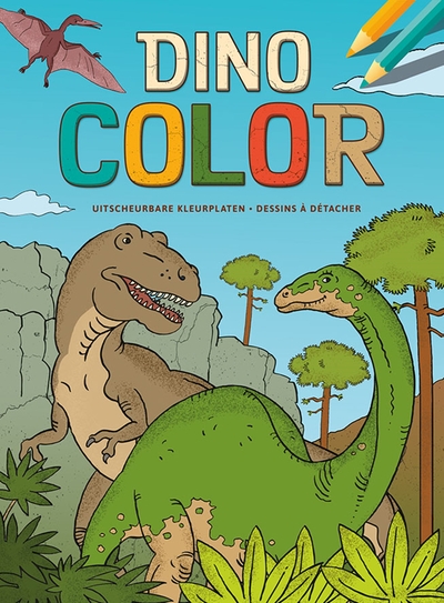 Picture of DINO COLOR BLOC DE COLORIAGE