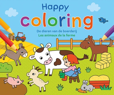 Picture of Happy coloring - Les animaux de la ferme