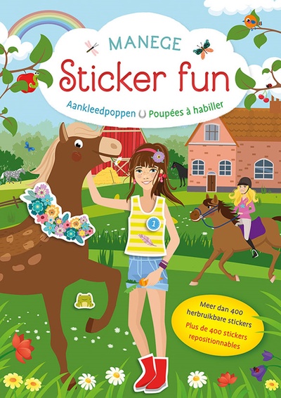 Picture of Manege Sticker Fun - Poupées à habiller