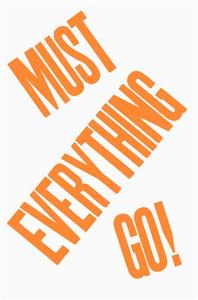 Image de Everything Must Go /anglais