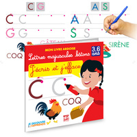 Picture of LIVRE ARDOISE LETTRES MAJUSCULES BÂTONS