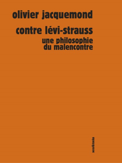 Image de CONTRE LEVI-STRAUSS.