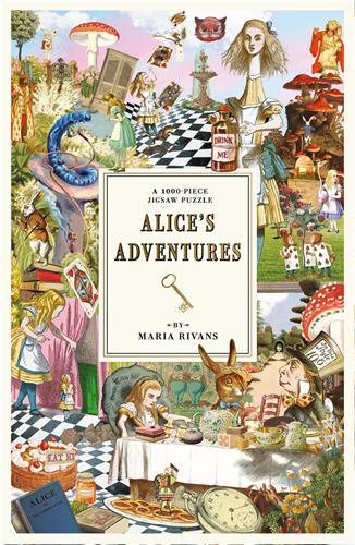 Image de Alice's Adventures: A 1000-piece jigsaw puzzle inspired by Lewis Carroll's classic stories /anglais