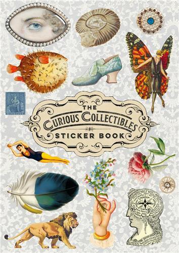 Picture of The Curious Collectibles Sticker Book /anglais