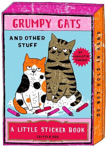 Picture of Grumpy Cats and Other Stuff : A Little Sticker Book /anglais