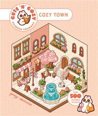 Image de Cute 'n' Cozy Sticker Therapy: Cozy Town Eight cozy 3D scenes to fill with over 500 cute stickers! /