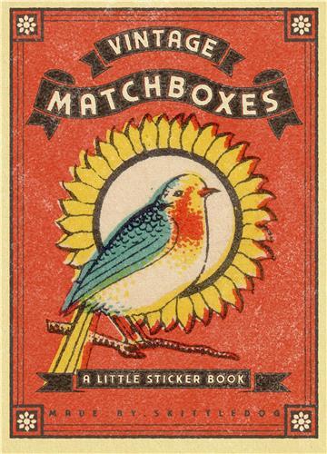 Picture of Vintage Matchboxes : A Little Sticker Book /anglais