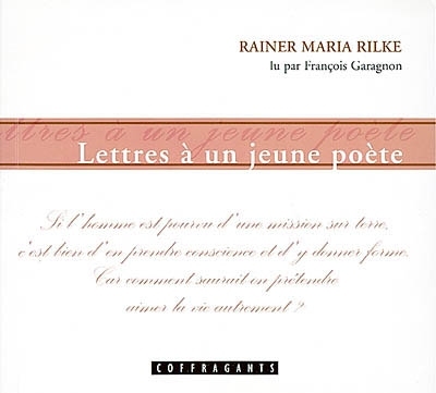 Picture of LETTRES A UN JEUNE POETE + CD