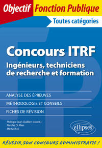 Image de Concours ITRF - Ingénieurs, techniciens de recherche et formation de catégorie A, B et C
