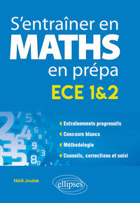 Image de S'entraîner en mathématiques en prépa - ECE 1&2