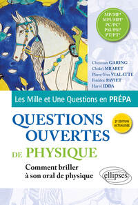 Picture of Questions ouvertes de Physique - MP/MP* - MPI/MPI* - PC/PC* - PSI/PSI* - PT/PT*