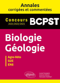 Image de Biologie. Géologie. BCPST. Annales corrigées et commentées. Concours 2021-2022-2023