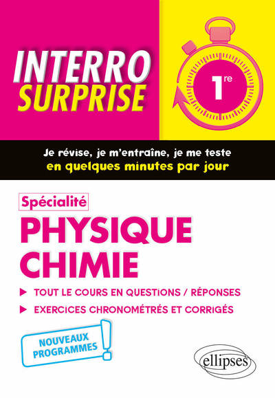 Picture of Spécialité Physique-chimie - Première - Nouveaux programmes