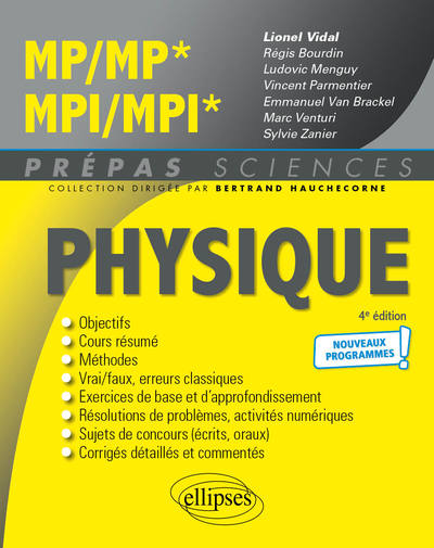 Picture of Physique MP/MP* MPI/MPI* - Programme 2022