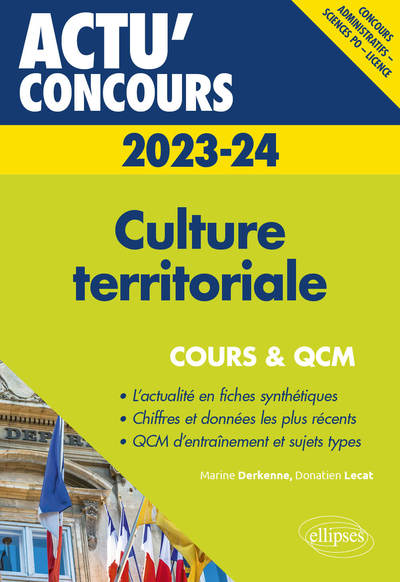 Image de Culture territoriale 2023-2024 - Cours et QCM