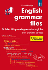 Image de English grammar files. 50 fiches bilingues de grammaire anglaise avec exercices corrigés - 2e édition revue et augmentée