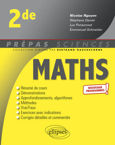 Picture of Mathématiques - Seconde - 2e édition