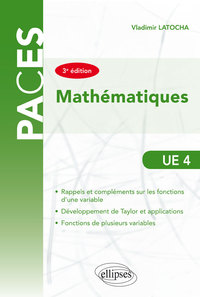Image de UE4 - Mathématiques - 3e édition