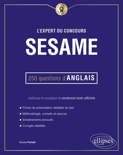 Picture of L'Expert du concours SESAME - 250 questions d'anglais