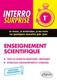 Image de Enseignement scientifique - Première - Nouveaux programmes