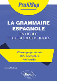 Image de La grammaire espagnole en fiches et exercices corrigés