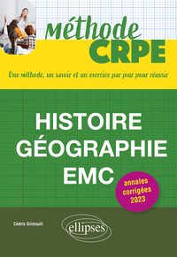 Picture of Histoire, Géographie et EMC - CRPE