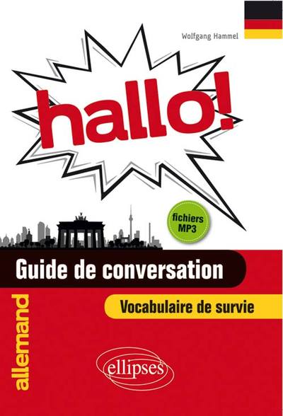 Image de Hallo! Guide de conversation allemand et vocabulaire de survie avec fichiers MP3