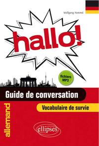 Image de Hallo! Guide de conversation allemand et vocabulaire de survie avec fichiers MP3