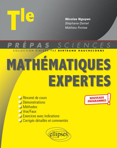 Picture of Mathématiques expertes - Terminale - nouveaux programmes