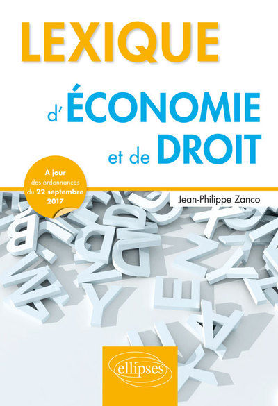 Image de Lexique d'Économie et de Droit