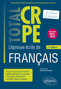 Picture of Réussir l’épreuve écrite de français - CRPE - Concours 2023-2024 - 2e édition