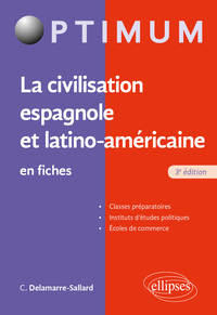 Image de La civilisation espagnole et latino-américaine en fiches - 3e édition