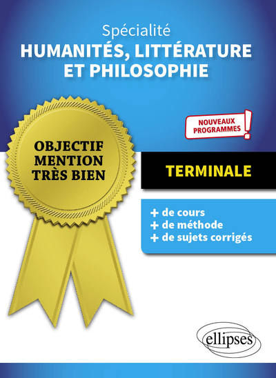 Picture of Spécialité Humanités, Littérature et Philosophie. Terminale. Nouveaux programmes.