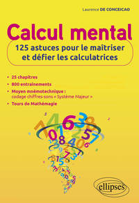 Picture of Calcul mental : 125 astuces pour le maîtriser et défier les calculatrices