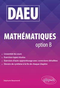 Image de DAEU Mathématiques option B