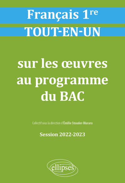 Picture of Français. Première. Tout-en-un sur les œuvres au programme