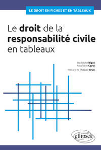 Picture of Le droit de la responsabilité civile en tableaux